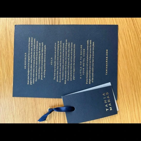 Tania Marias Audrey Minimalist Chapel Wedding Veil - Picture 14 of 15